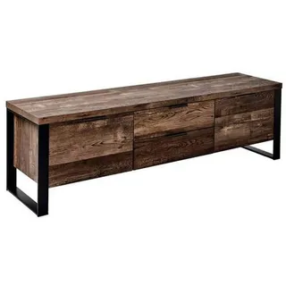 Jahnke Loop TV-Lowboard 152,4x45,0x39,5 cm Braun Holz