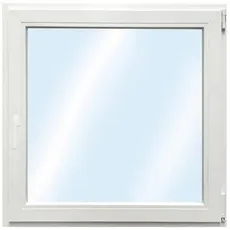 Kunststofffenster ARON Basic weiß 60x60 cm DIN Rechts