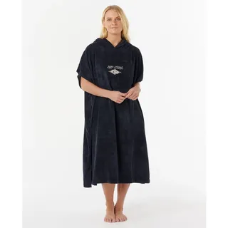 Rip Curl RipCurl Classic Surf Hooded Towel black/off white (0375) TU