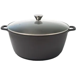 Baumalu - Schmortopf Aluguss - Ø32 cm - 10 L - schwarz