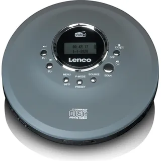 Lenco CD-400 - Portable CD/ MP3 player for CD CD-R CD-RW - Anthrazit