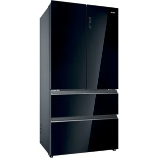Haier HFR79F19DFGB French Door (703 l, 1900 mm hoch, Schwarz)