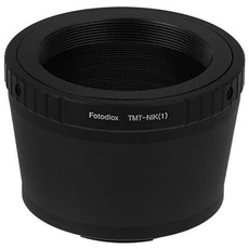 Fotodiox Lens Mount Adapter Compatible with T-Mount (T/T-2) Thread Lenses on Nikon 1-Mount Cameras