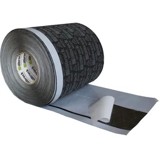 ILLBRUCK Fensterfolie Breite 140mm ME501 - selbstklebende TwinAktiv HI Fensterdichtung für Fenster- und Fassadenanschlussfugen, Rolle 25m