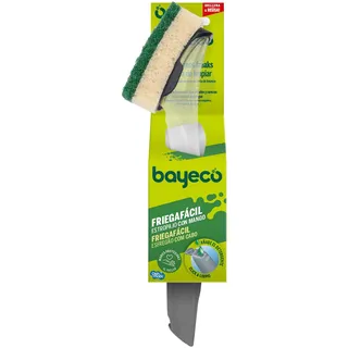 Bayeco Schwamm aus grüner Faser + Griff 1 Stück 40 g