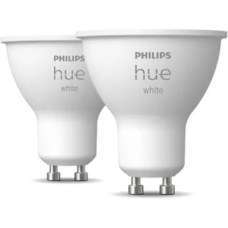 Philips Hue White GU10 Doppelpack 2x400lm