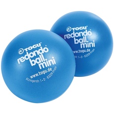 Bild Redondo Ball Mini 2er-set (das Original) Gymnastikball, Pilates Ball, Trainingsball, Übungsball, blau,