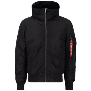 Alpha Industries MA-1 Hooded schwarz M