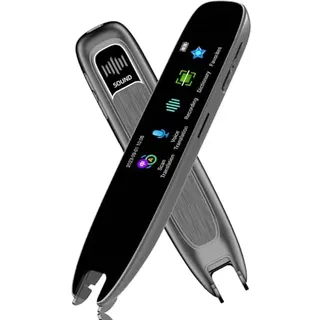 Übersetzungs-Scanstift, Schwarzer Scan-Reader-Stift, Wörterbuch-Stift-Scannen, Intelligentes Scanner-Übersetzergerät für Sprachlerner, Lesen von Geschäftsreisen