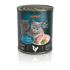 24x 800 g Kitten Pasăre All Meat Leonardo Hrană umedă pentru pisici