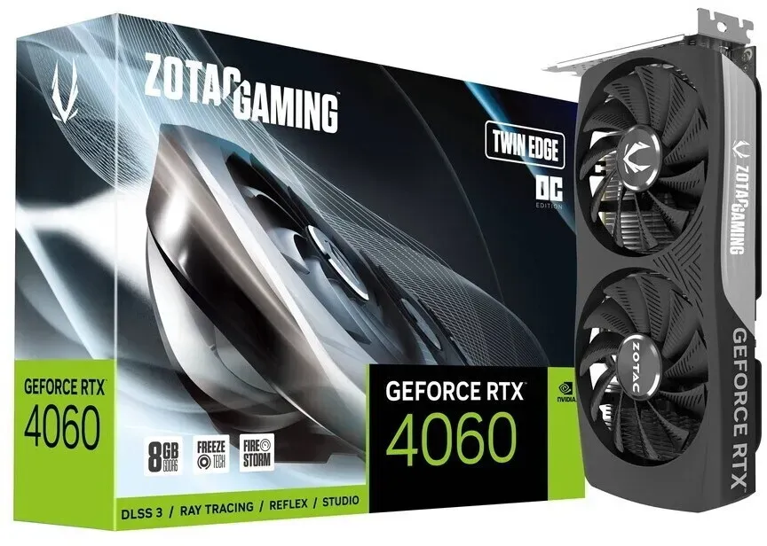 Bild von GeForce RTX 4060 Twin Edge OC 8 GB GDDR6 ZT-D40600H-10M