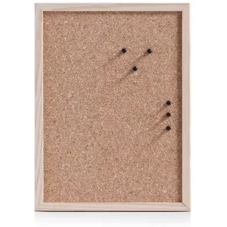 Zeller 11230 Pinboard, Kork/Kiefer, ca. 40x30 cm