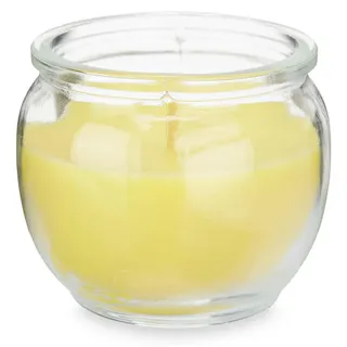 Mückenschutzkerze Citronella 20 Stunden , Glas , 6.3 cm , Dekoration, Kerzen & Kerzenhalter, Duftkerzen