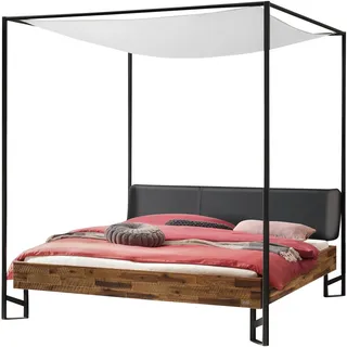 Hasena Bogina Himmelbett Akazie Vintage Metall Anthrazit