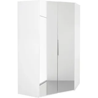 WIMEX Eckschrank Level by fresh to go 129 x 216 x 129 cm Weiß