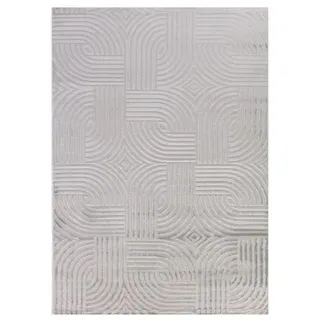 Ayyildiz Teppiche Teppich »SAHARA silber B/L: ca. 240x340 cm, / Strapazierfähig / Trend Colors silberfarben