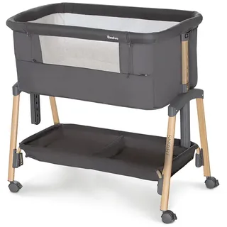 Asalvo Smart Beistellbett - Dark Grey - One Size