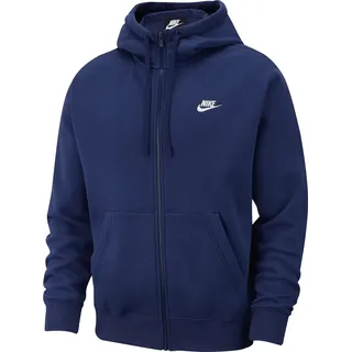 Nike Sportswear Club Fleece Kapuzenjacke Herren midnight navy/midnight navy/white S
