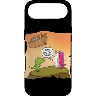 Hülle für iPhone Air The Last Unicorn Dinosaurier Arche Noah Lustige christliche Bibel