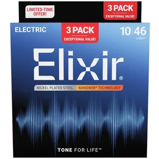 ELIXIR 12052 Electric Nanoweb Light 3-Pack