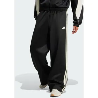 adidas Stadium 3 Stripes Jogginghose Schwarz L