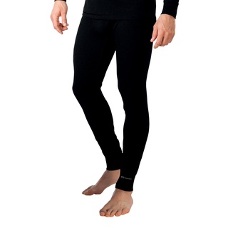 Gwinner Herren Warmline Thermo-Funktionsunterwäsche Lange Unterhose Top IV, schwarz, M