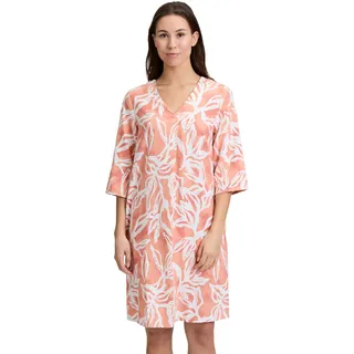 Cartoon Sommerkleid mit Muster Rot/Weiß 42