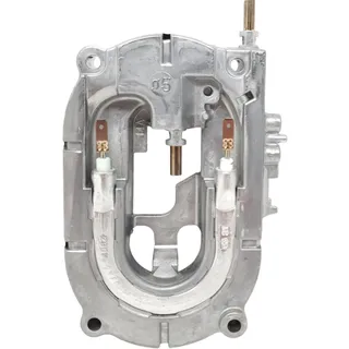 Generisch Thermoblock Heizung Durchlauferhitzer kompatibel mit DeLonghi 5513227941 Lattissima Esam EX:1 230V 1200W Alu-Heizelement mit 5mm Stutzen für Kaffeevollautomaten Ersatzteil