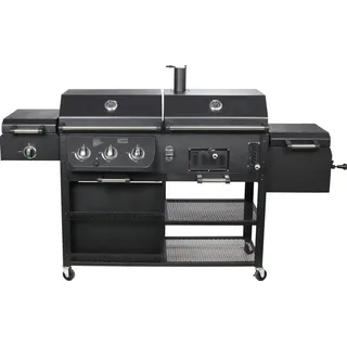 El Fuego Kombigrill Arizona 3 Brenner und Seitenbrenner Schwarz