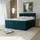 Doppelbett 160x200 Dunkeltürkis mit mit mit Blau