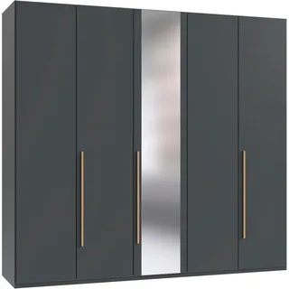 WIMEX Drehtürenschrank London 225 x 208 x 58 cm Grafit