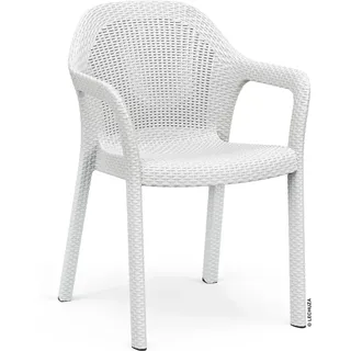 Lechuza® Essstuhl Weiß 84 x 58 x 57 cm (HxBxL)