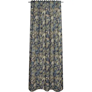 Esprit Vorhang ESPRIT "Macy" Gr. 1, blau (blau, aquablau, babyblau), B:130cm H:250cm, Baumwolle, Leinen, Gardinen, in Leinenoptik