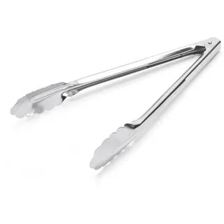 De Buyer Universal-Buffetzange Edelstahl 24 cm Silber