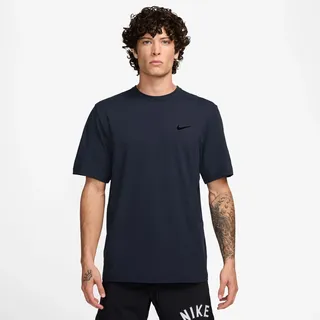 Nike Herren T-Shirt Dri-Fit UV Hyverse DV9839-452 XL - Obsidian/White - XL