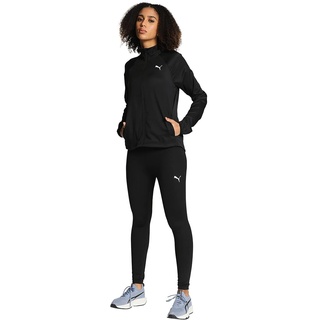 Puma Damen Active Woven Suit Trainingsanzug, Schwarz, S