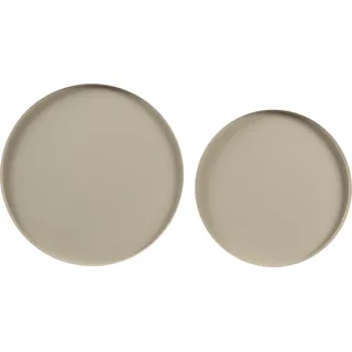 Dekoteller groß TABLE - Beige