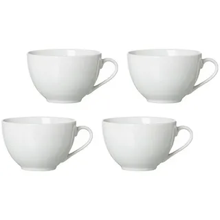 Ritzenhoff & Breker Cappuccinotasse 0,3 l Weiß 4 St.