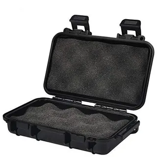 wasserdichte Box,wasserdichte Box Stoßfeste Box Antidruck wasserdichte Aufbewahrungsbox Kunststoff-Trockenbox Anti-Druck Outdoor-Box Werkzeuge Box Mit 2 U-Förmigen Schnalle Zum Angeln Cam