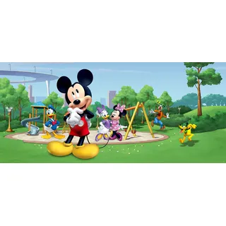 AG Design Mickey Mouse Disney, Non-Woven Photo Wallpaper for a Children's Room, 202 x 90 cm.