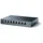 TL-SG108 8-Port Gigabit Netzwerk Switch (Plug-and-Play, 8* RJ-45 LAN Ports, Metallgehäuse, IGMP-Snooping, unmanaged, lüfterlos) blau metallic