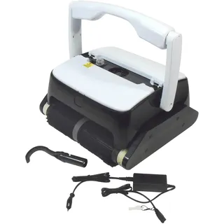 Ubbink Poolroboter »RobotClean Accu XL Pro« akkubetrieben, für Reinigung von Boden, Wand und Wasserstandslinie, schwarz-weiß