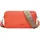Clarice Umhängetasche Baumwolle/Leder Blutorange