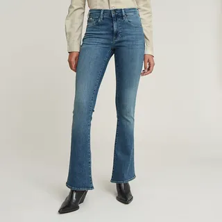 G-Star 3301 Flare Jeans / Faded Icy Blue - 25 - 32
