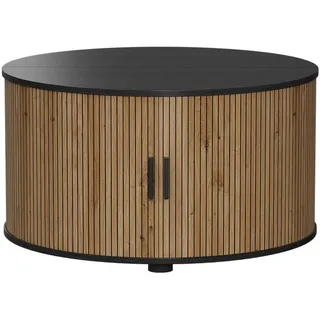 Vicco Selva Schwarz Eiche 80 x 80 x 45 cm