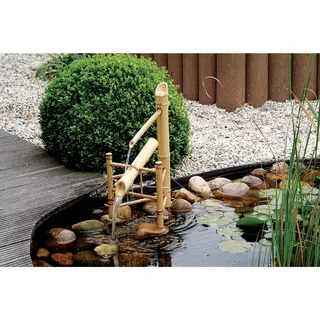Ubbink Shishi Odoshi Bamboo Wasserspiel 1221602 - Braun
