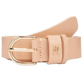 Tommy Hilfiger Damengürtel Leder Clayed Pebble lila 90