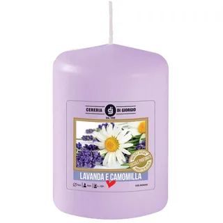 Duftkerze Lavendel Ø 7 cm H 10 cm - Allergenfrei