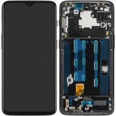 OnePlus LCD + Touch + Frame für A6010, A6013 OnePlus 6T - midnight black, Weiteres Smartphone Zubehör, Schwarz