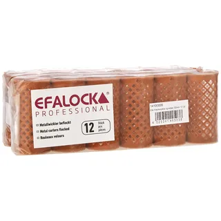 Efalock Professional Efalock Metallwickle ocker 32 mm, 12 Beutel